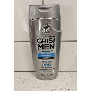 Grisi Men Shower Gel 3 in 1 Body‎ Hair & Shave Cleansing Fresh Fragrance
